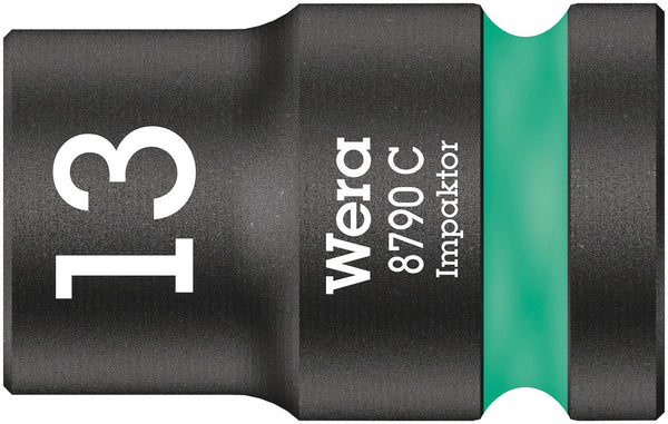Wera 05004570001 8790 C Impaktor socket with 1/2" drive, 13 x 38 mm