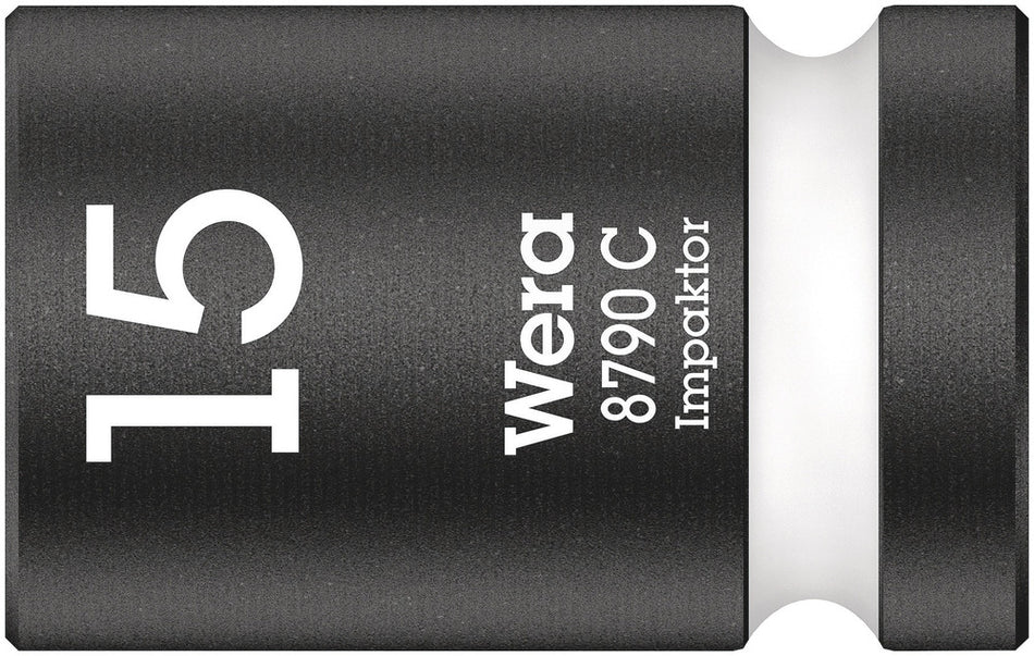 Wera 05004572001 8790 C Impaktor socket with 1/2" drive, 15 x 38 mm