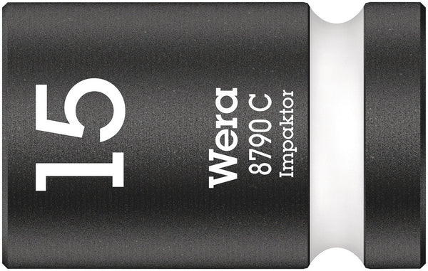 Wera 05004572001 8790 C Impaktor socket with 1/2" drive, 15 x 38 mm