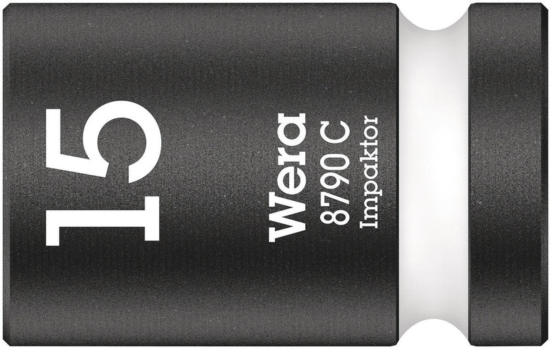 Wera 05004572001 8790 C Impaktor socket with 1/2" drive, 15 x 38 mm