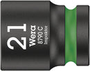 Wera 05004578001 8790 C Impaktor socket with 1/2" drive, 21 x 38 mm