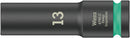 Wera 05004830001 8790 C Impaktor Deep socket with 1/2" drive, 13 x 83 mm