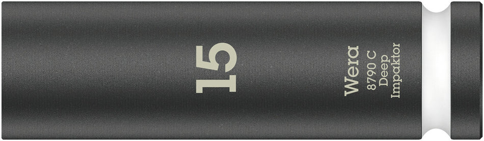 Wera 05004832001 8790 C Impaktor Deep socket with 1/2" drive, 15 x 83 mm