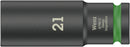 Wera 05004837001 8790 C Impaktor Deep socket with 1/2" drive, 21 x 83 mm