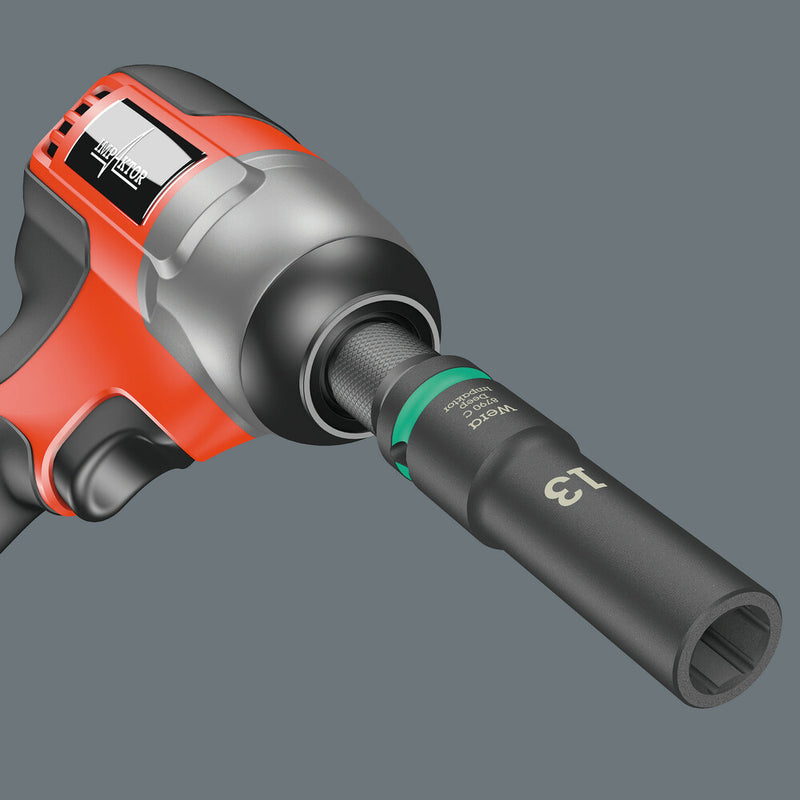 Wera 05004830001 8790 C Impaktor Deep socket with 1/2" drive, 13 x 83 mm