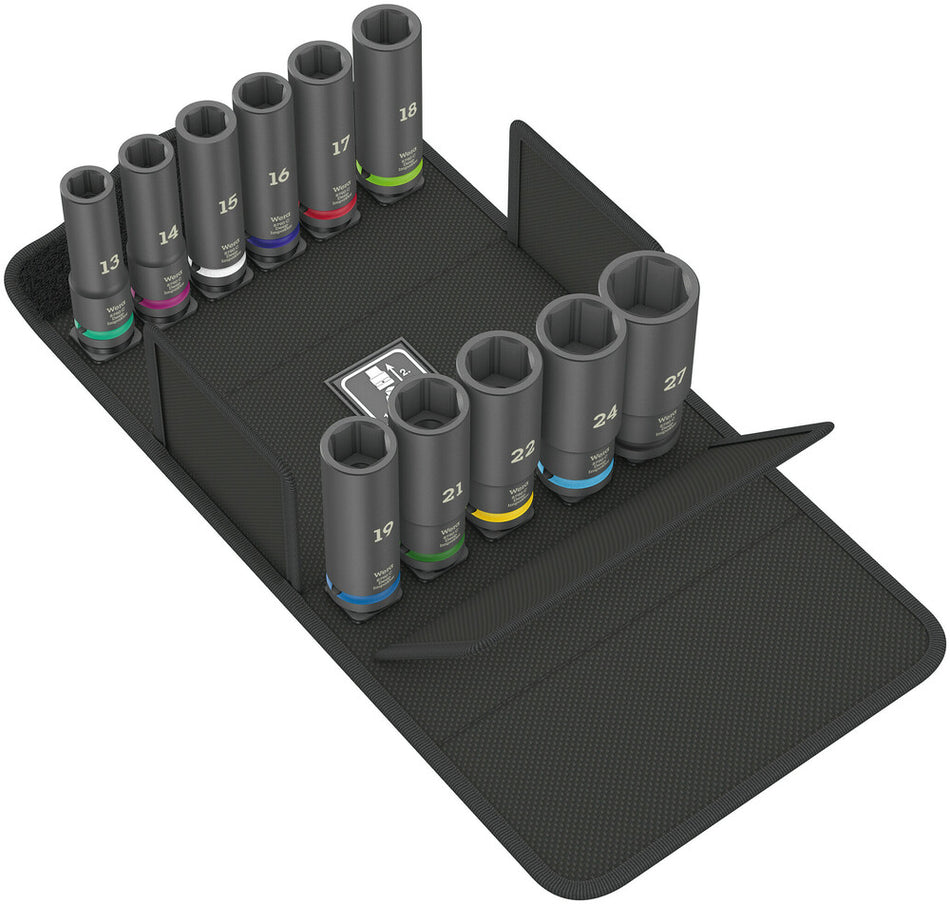 Wera 05004841001 8790 C Impaktor Deep Set 1, 11 pieces