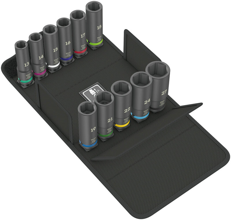 Wera 05004841001 8790 C Impaktor Deep Set 1, 11 pieces