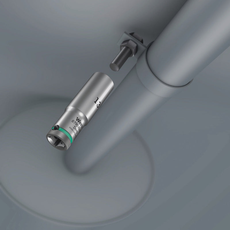 Wera 05004556001 8790 HMC Deep socket with 1/2" drive, 16 x 83 mm