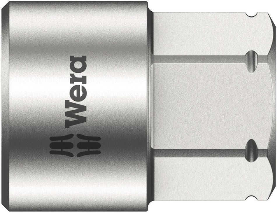 Wera 05003690001 8790 FA Zyklop socket with 1/4" and Hexagon 11 drive, 10 mm