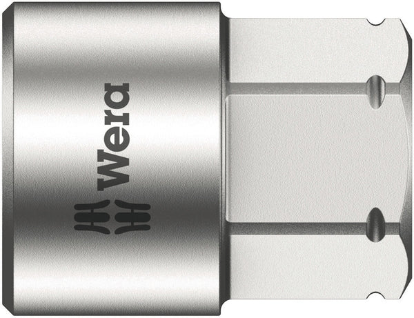 Wera 05003690001 8790 FA Zyklop socket with 1/4" and Hexagon 11 drive, 10 mm