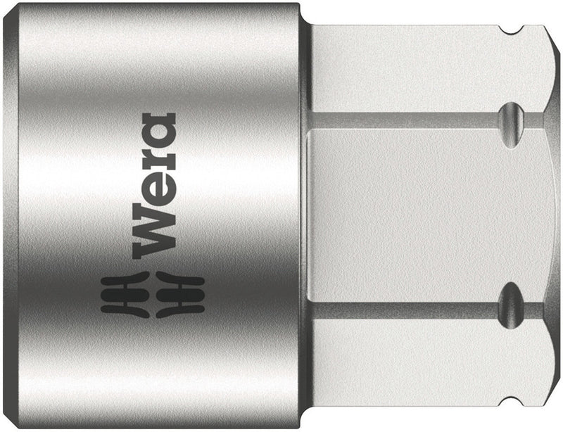 Wera 05003690001 8790 FA Zyklop socket with 1/4" and Hexagon 11 drive, 10 mm