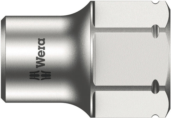Wera 05003669001 8790 FA Zyklop socket with 1/4" and Hexagon 11 drive, 6 mm