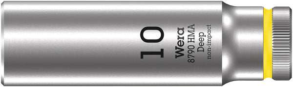Wera 05004507001 8790 HMA Deep 1/4" socket, 10 x 50 mm