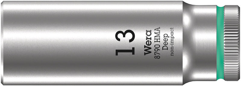 Wera 05004509001 8790 HMA Deep 1/4" socket, 12 x 50 mm