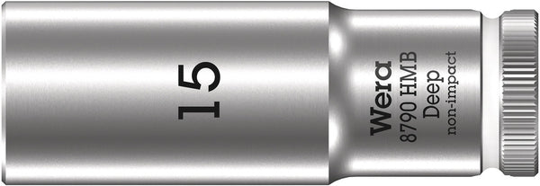 Wera 05004537001 8790 HMB Deep 3/8" socket, 15 x 64 mm