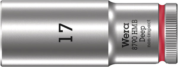 Wera 05004539001 8790 HMB Deep 3/8" socket, 17 x 64 mm