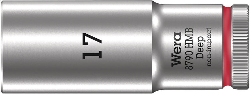 Wera 05004539001 8790 HMB Deep 3/8" socket, 17 x 64 mm