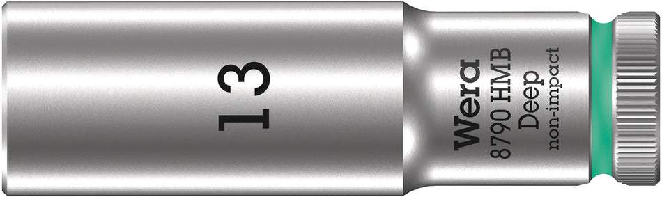 Wera 05004534001 8790 HMB Deep 3/8" socket, 12 x 64 mm