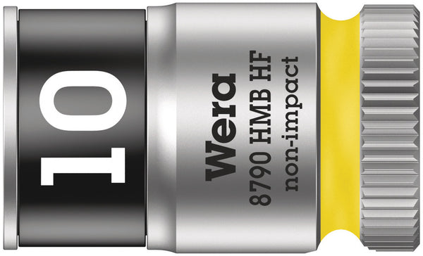Wera 05003744001 8790 HMB HF Zyklop socket with 3/8" drive with holding function, 10 x 29 mm