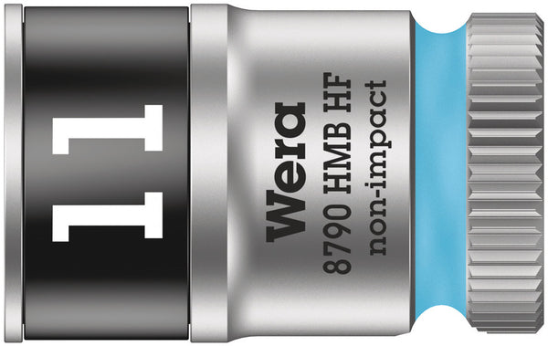 Wera 05003745001 8790 HMB HF Zyklop socket with 3/8" drive with holding function, 11 x 29 mm