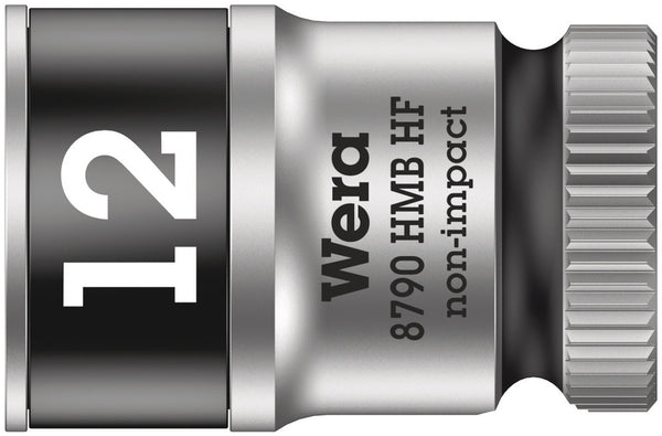 Wera 05003746001 8790 HMB HF Zyklop socket with 3/8" drive with holding function, 12 x 29 mm