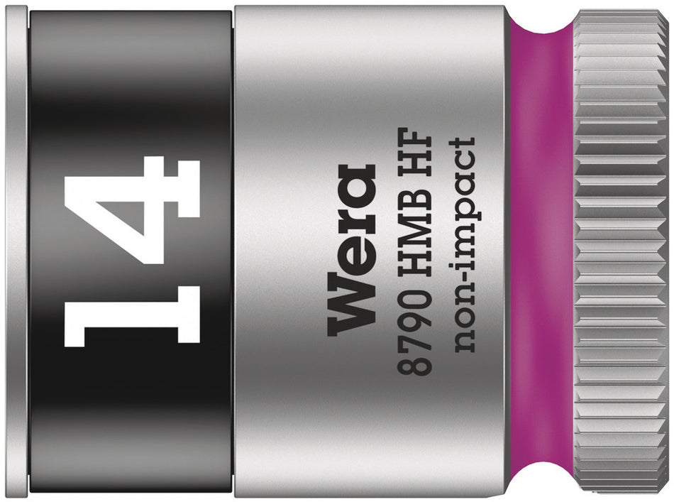 Wera 05003748001 8790 HMB HF Zyklop socket with 3/8" drive with holding function, 14 x 29 mm