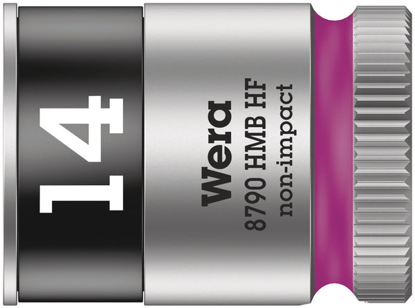 Wera 05003748001 8790 HMB HF Zyklop socket with 3/8" drive with holding function, 14 x 29 mm