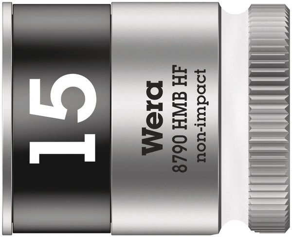 Wera 05003749001 8790 HMB HF Zyklop socket with 3/8" drive with holding function, 15 x 29 mm