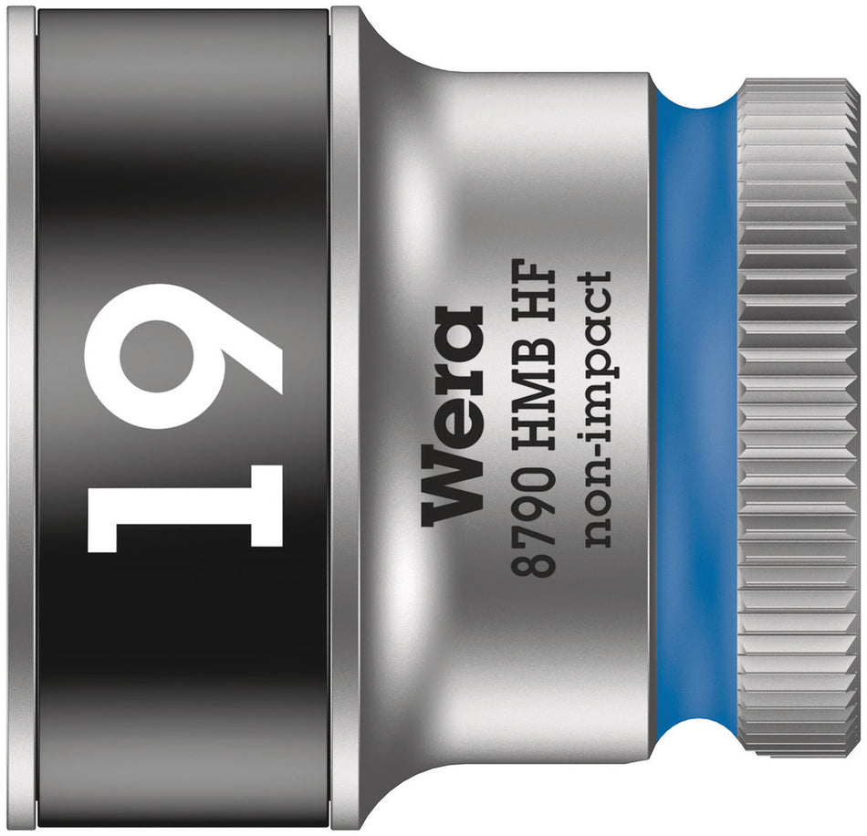 Wera 05003753001 8790 HMB HF Zyklop socket with 3/8" drive with holding function, 19 x 29 mm