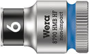 Wera 05003740001 8790 HMB HF Zyklop socket with 3/8" drive with holding function, 6 x 29 mm