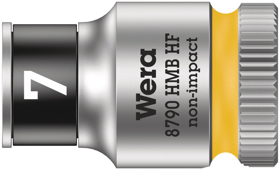 Wera 05003741001 8790 HMB HF Zyklop socket with 3/8" drive with holding function, 7 x 29 mm