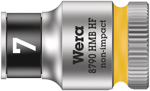 Wera 05003741001 8790 HMB HF Zyklop socket with 3/8" drive with holding function, 7 x 29 mm