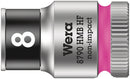 Wera 05003742001 8790 HMB HF Zyklop socket with 3/8" drive with holding function, 8 x 29 mm
