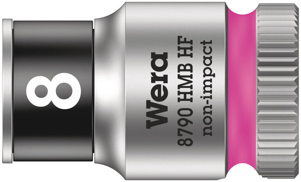 Wera 05003742001 8790 HMB HF Zyklop socket with 3/8" drive with holding function, 8 x 29 mm