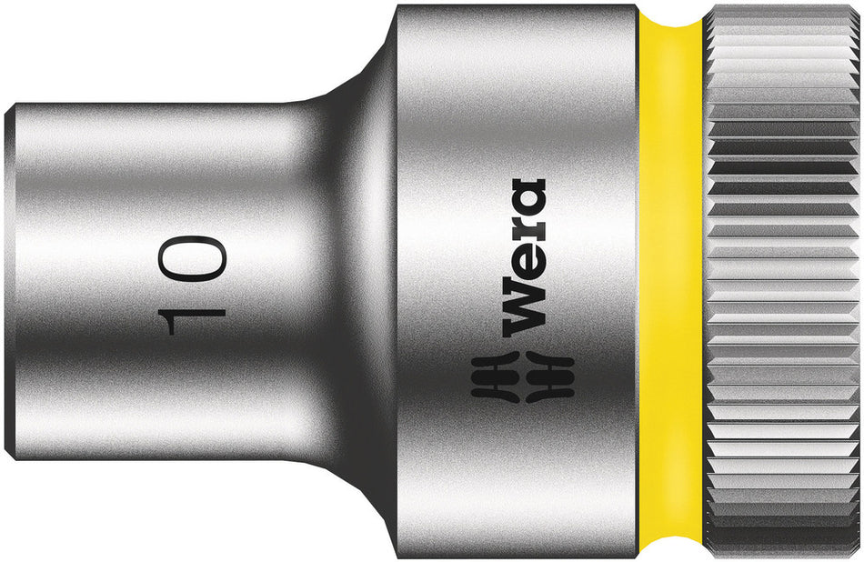 Wera 05003601001 8790 HMC Zyklop socket with 1/2" drive, 10 x 37 mm