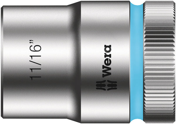 Wera 05003624001 8790 HMC Zyklop socket with 1/2" drive, 11/16" x 37 mm