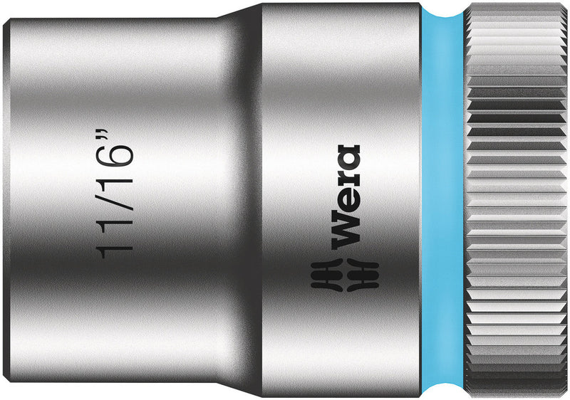 Wera 05003624001 8790 HMC Zyklop socket with 1/2" drive, 11/16" x 37 mm