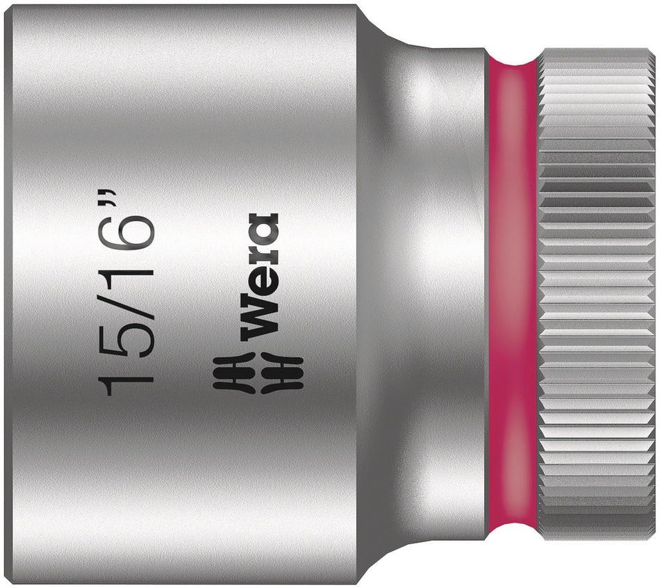 Wera 05003629001 8790 HMC Zyklop socket with 1/2" drive, 15/16" x 37 mm
