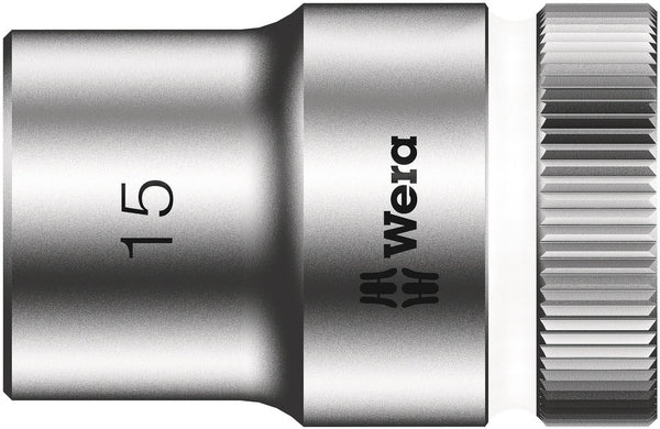Wera 05003606001 8790 HMC Zyklop socket with 1/2" drive, 15 x 37 mm