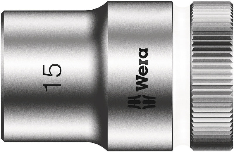 Wera 05003606001 8790 HMC Zyklop socket with 1/2" drive, 15 x 37 mm