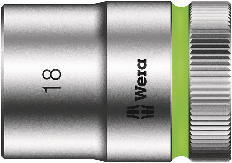 Wera 05003609001 8790 HMC Zyklop socket with 1/2" drive, 18 x 37 mm