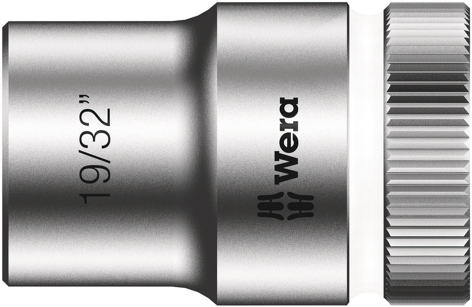 Wera 05003622001 8790 HMC Zyklop socket with 1/2" drive, 19/32" x 37 mm