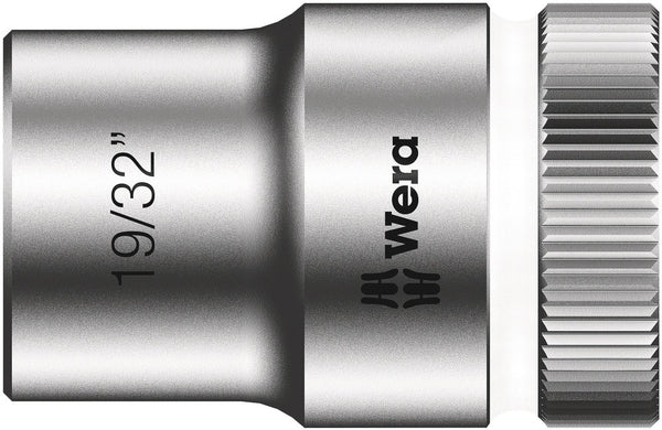Wera 05003622001 8790 HMC Zyklop socket with 1/2" drive, 19/32" x 37 mm
