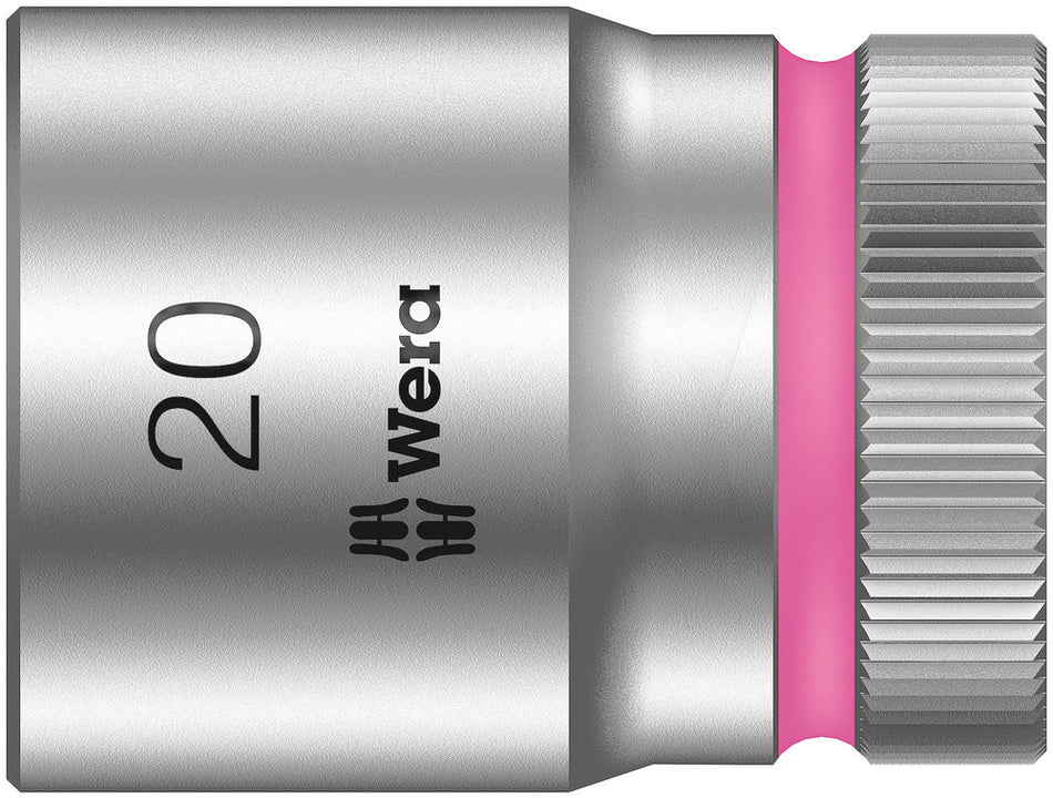 Wera 05003611001 8790 HMC Zyklop socket with 1/2" drive, 20 x 37 mm