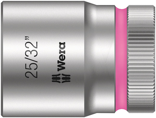 Wera 05003626001 8790 HMC Zyklop socket with 1/2" drive, 25/32" x 37 mm