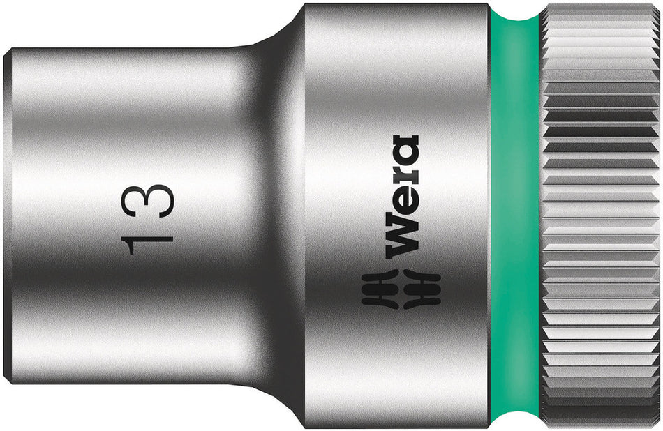 Wera 05003622001 8790 HMC Zyklop socket with 1/2" drive, 19/32" x 37 mm