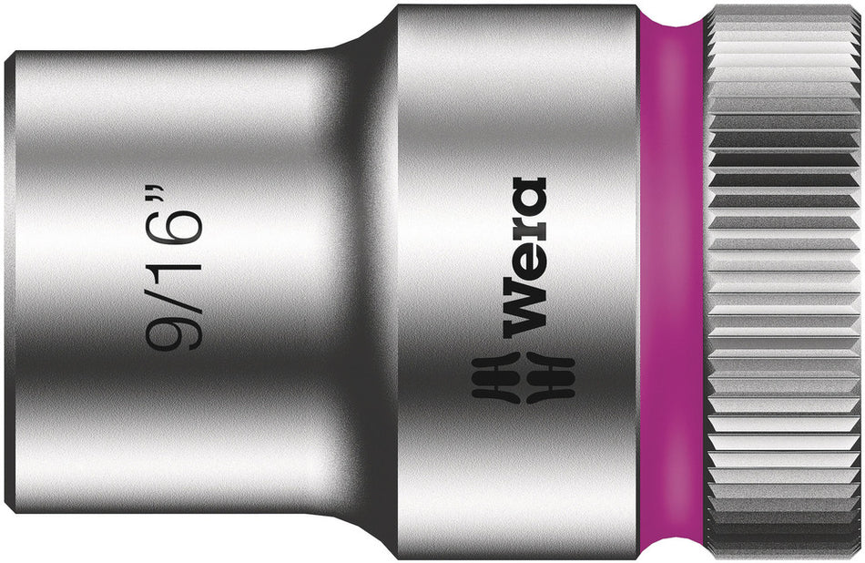 Wera 05003621001 8790 HMC Zyklop socket with 1/2" drive, 9/16" x 37 mm