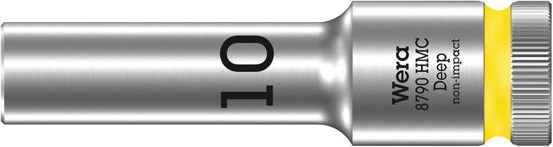 Wera 05004550001 8790 HMC Deep socket with 1/2" drive, 10 x 83 mm