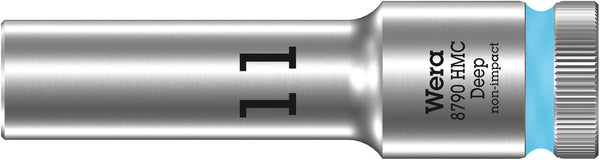 Wera 05004551001 8790 HMC Deep socket with 1/2" drive, 11 x 83 mm