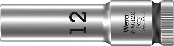 Wera 05004552001 8790 HMC Deep socket with 1/2" drive, 12 x 83 mm